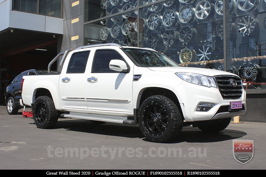 18x9.0 Grudge Offroad ROGUE on GREAT WALL STEED