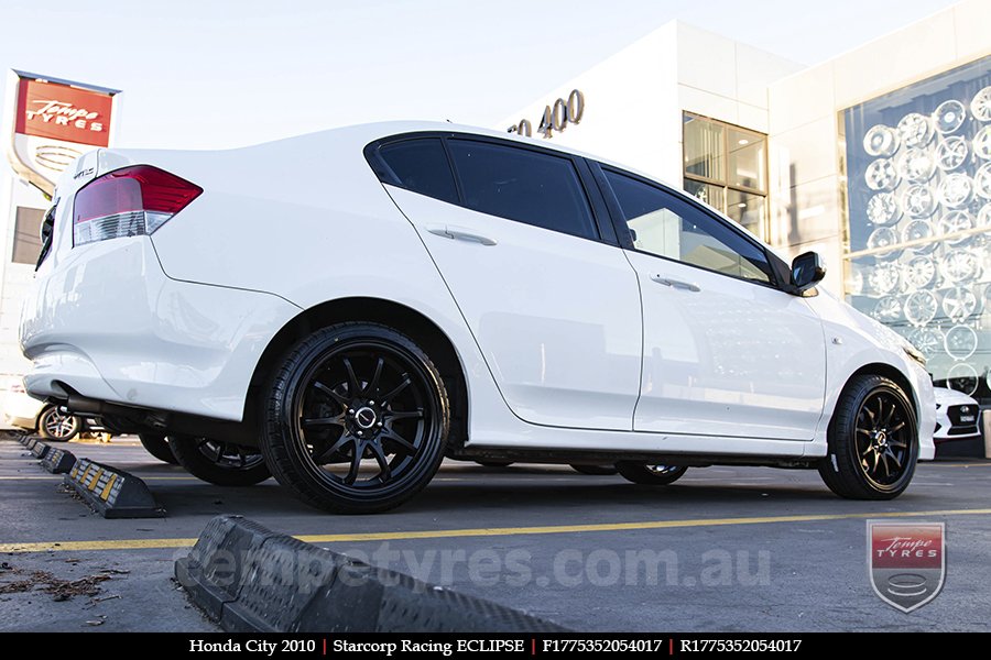 17x7.5 Starcorp Racing ECLIPSE on HONDA CITY