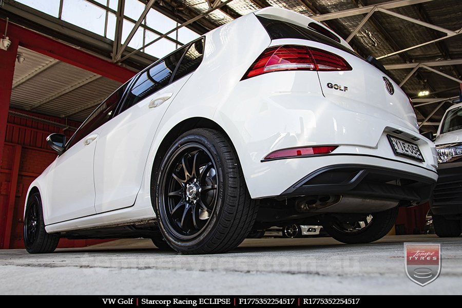 17x7.5 Starcorp Racing ECLIPSE on VW GOLF