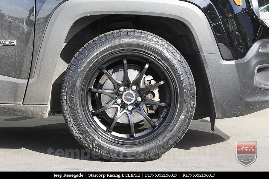 17x7.5 Starcorp Racing ECLIPSE on JEEP RENEGADE