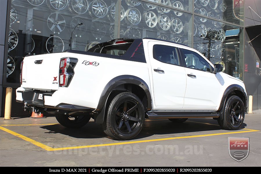 20x9.5 Grudge Offroad PRIME on ISUZU D-MAX 