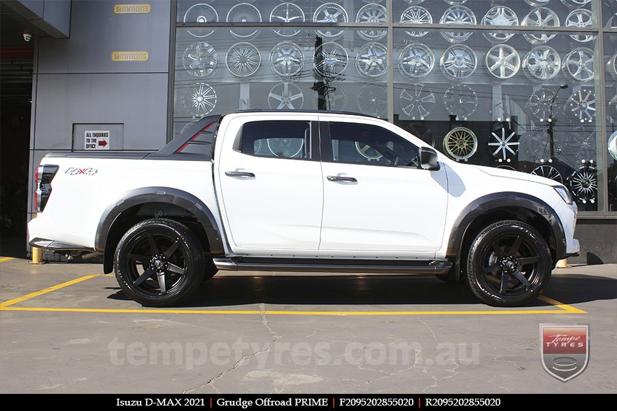 20x9.5 Grudge Offroad PRIME on ISUZU D-MAX 