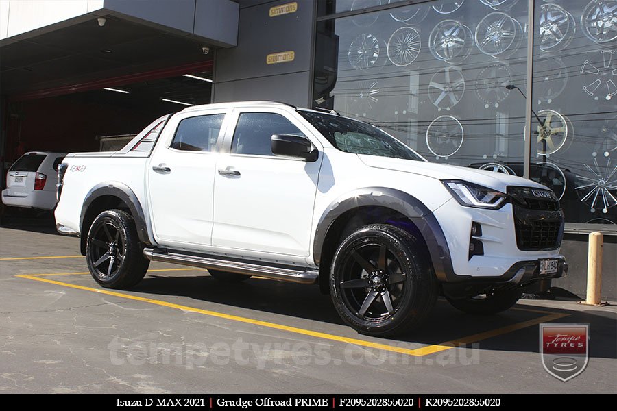 20x9.5 Grudge Offroad PRIME on ISUZU D-MAX 