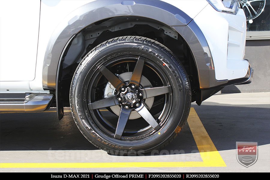 20x9.5 Grudge Offroad PRIME on ISUZU D-MAX 