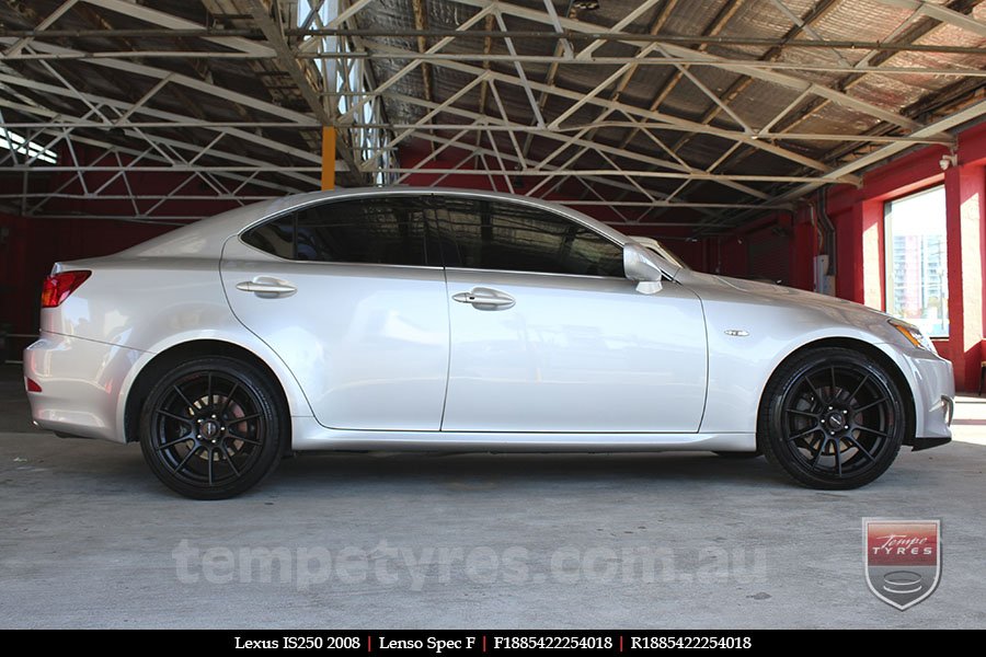 18x8.5 Lenso Spec F MB on LEXUS IS