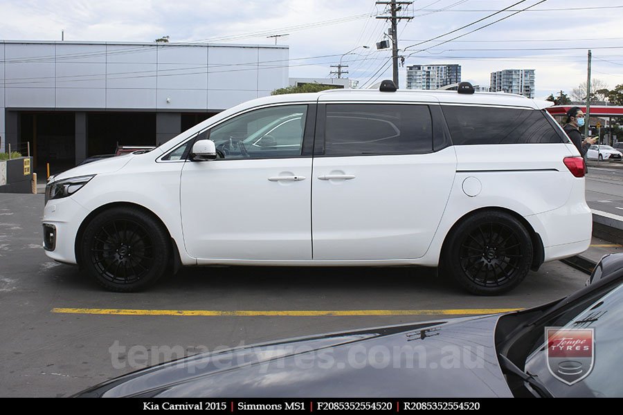 20x8.5 20x10 Simmons MS1 MK on KIA CARNIVAL