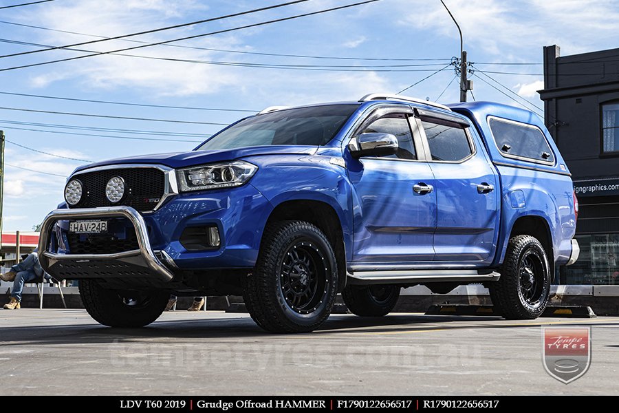 17x9.0 Grudge Offroad HAMMER on LDV T60