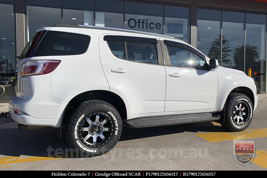 17x9.0 Grudge Offroad SCAR on HOLDEN COLORADO