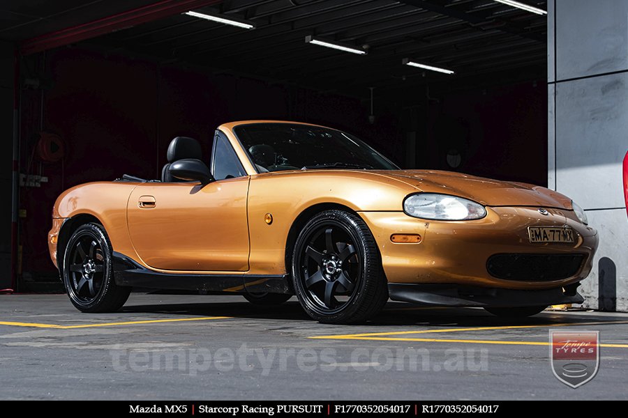 17x7.0 Starcorp Racing PURSUIT on MAZDA MX5