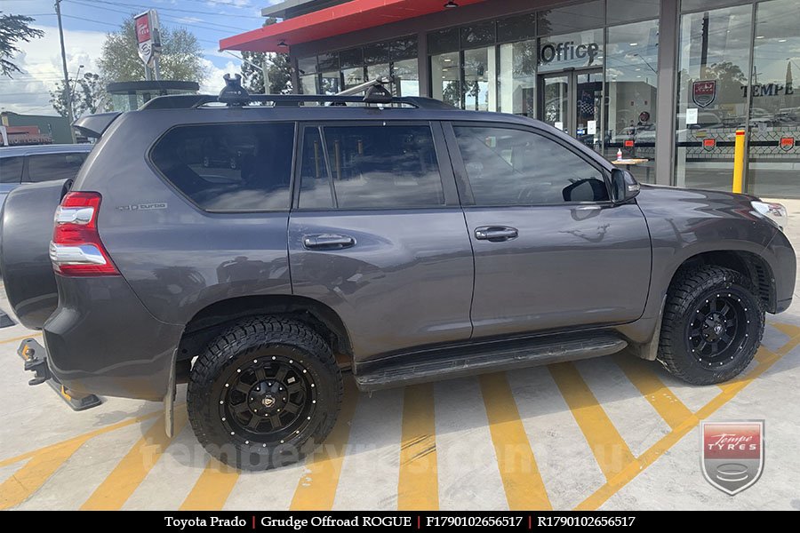 17x9.0 Grudge Offroad ROGUE on TOYOTA PRADO