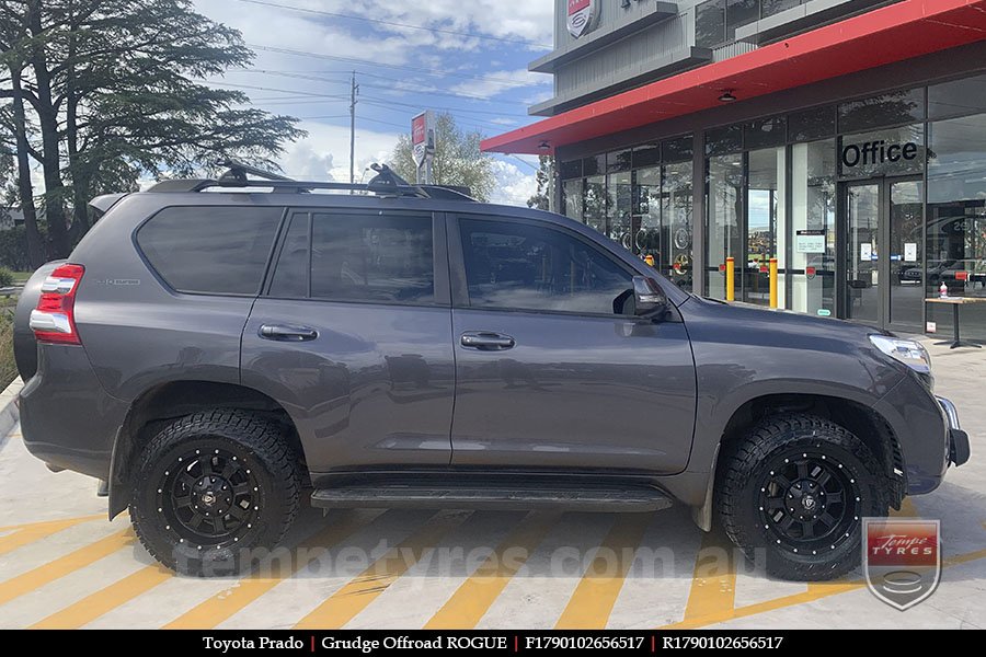 17x9.0 Grudge Offroad ROGUE on TOYOTA PRADO