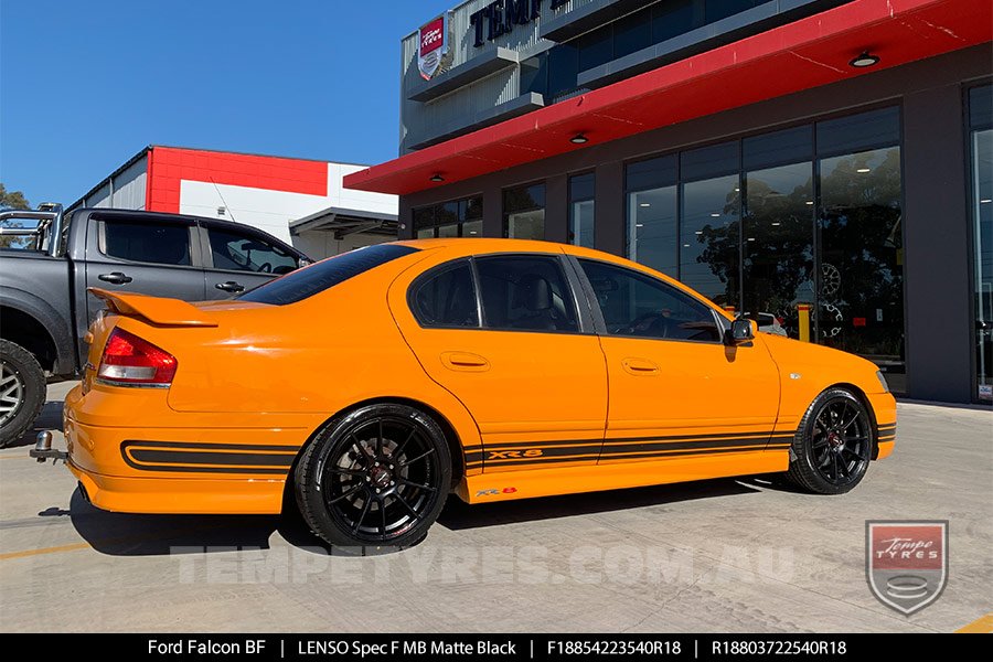 18x8.5 Lenso Spec F MB on Ford Falcon BF