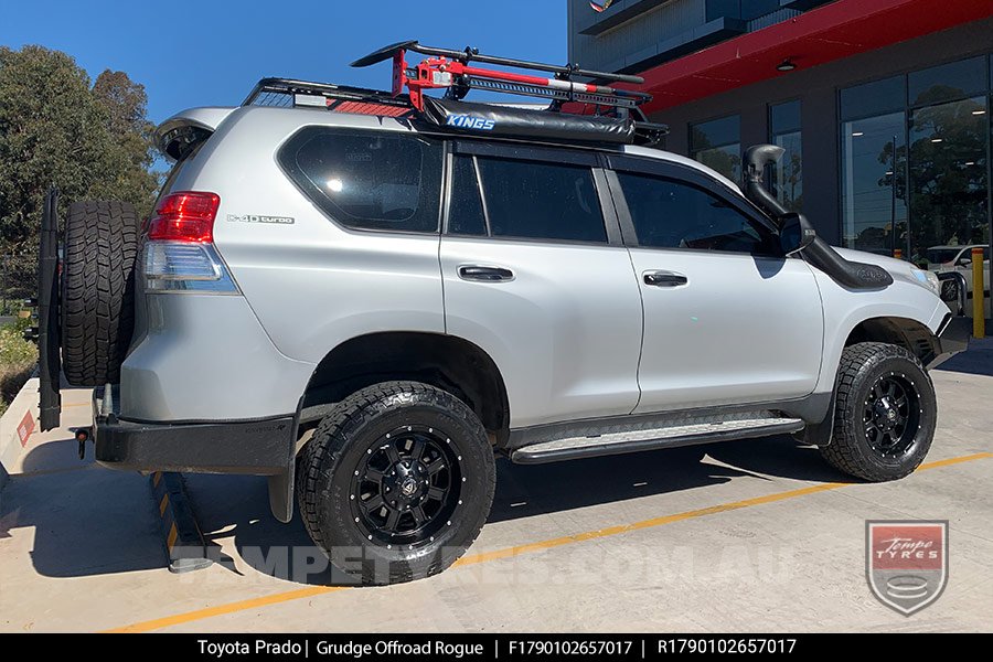 17x9.0 Grudge Offroad ROGUE on Toyota Prado