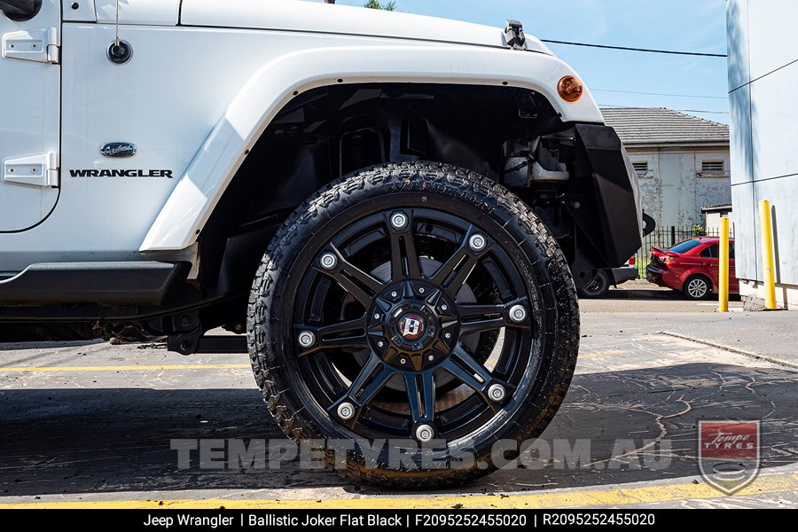 20x9.0 Ballistic Joker FB on Jeep Wrangler