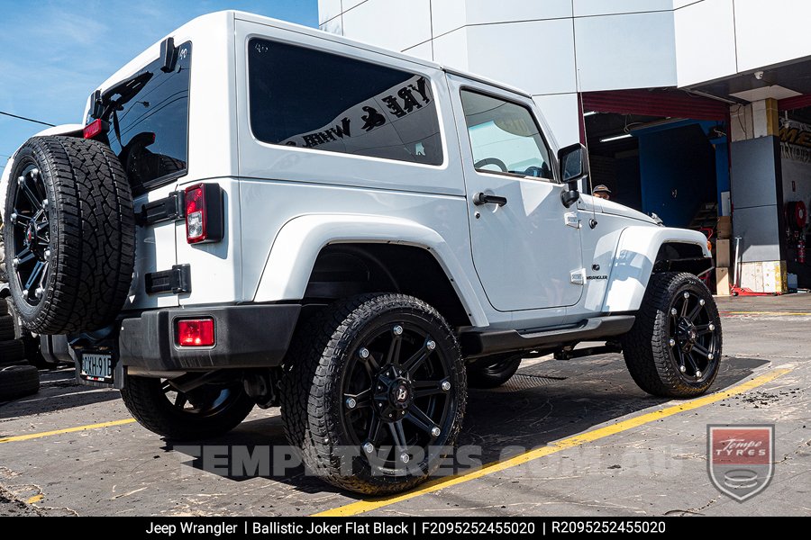 20x9.0 Ballistic Joker FB on Jeep Wrangler