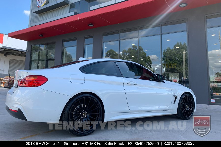 20x8.5 20x10 Simmons MS1 MK on BMW 4 Series