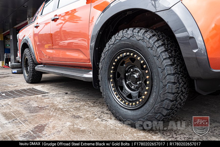 17x8.0 Grudge Offroad Steel Extreme on Isuzu D-MAX 