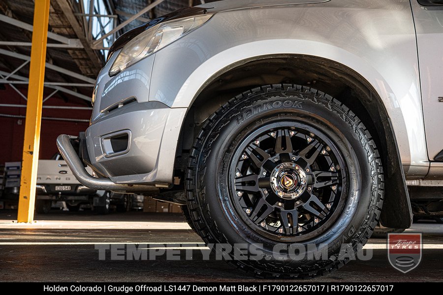 17x9.0 Grudge Offroad DEMON on Holden Colorado 2013