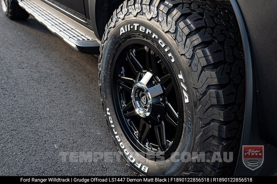 18x9.0 Grudge Offroad DEMON on Ford Ranger Wildtrak