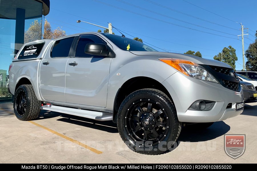 20x9.0 Grudge Offroad ROGUE on Mazda BT50