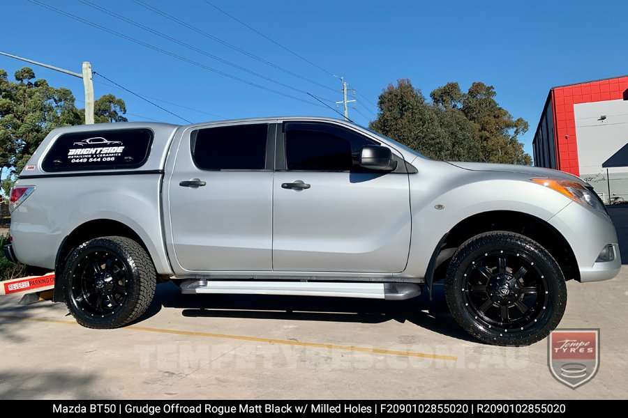 20x9.0 Grudge Offroad ROGUE on Mazda BT50