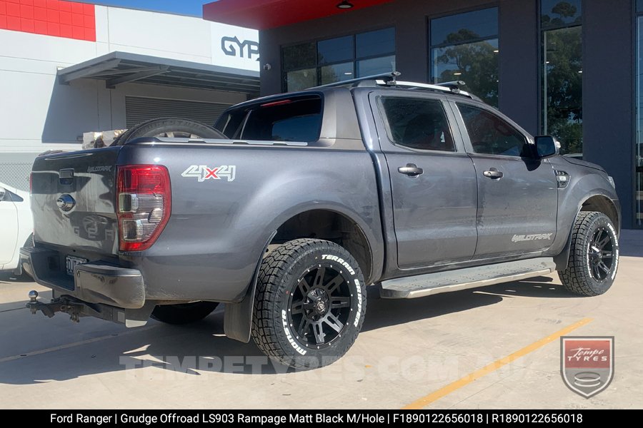 18x9.0 Grudge Offroad RAMPAGE on Ford Ranger