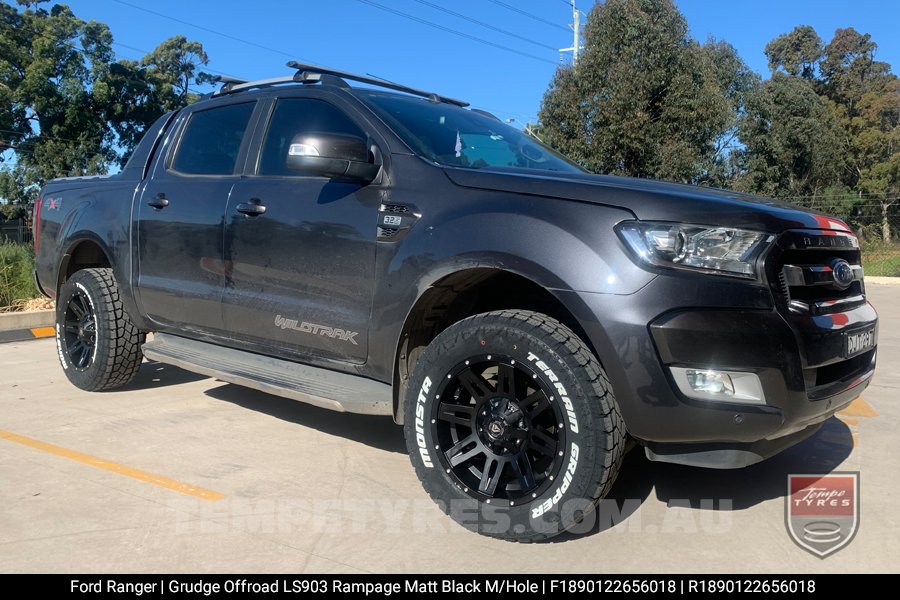 18x9.0 Grudge Offroad RAMPAGE on Ford Ranger