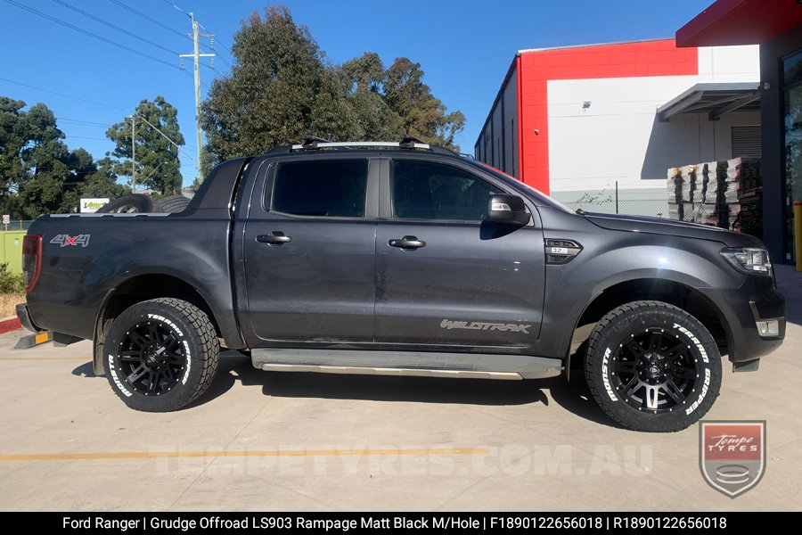 18x9.0 Grudge Offroad RAMPAGE on Ford Ranger