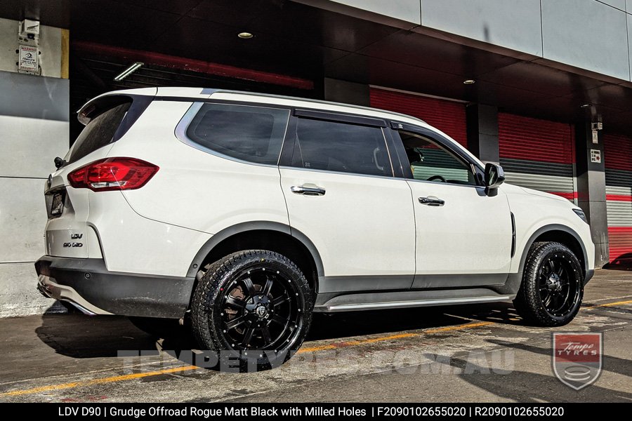 20x9.0 Grudge Offroad ROGUE on LDV D90