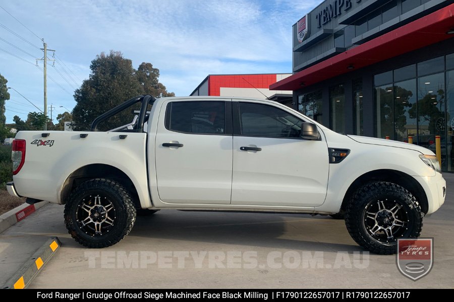 17x9.0 Grudge Offroad SIEGE on Ford Ranger