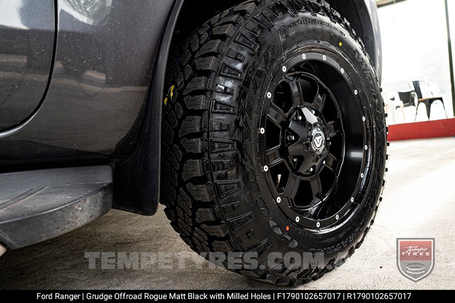 17x9.0 Grudge Offroad ROGUE on Ford Ranger