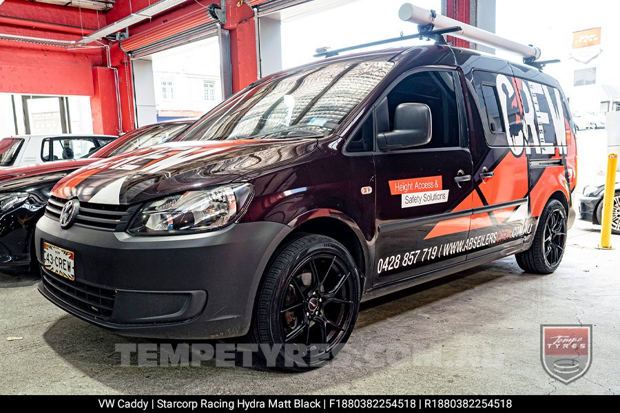 18x8.0 Starcorp Racing HYDRA on VW Caddy