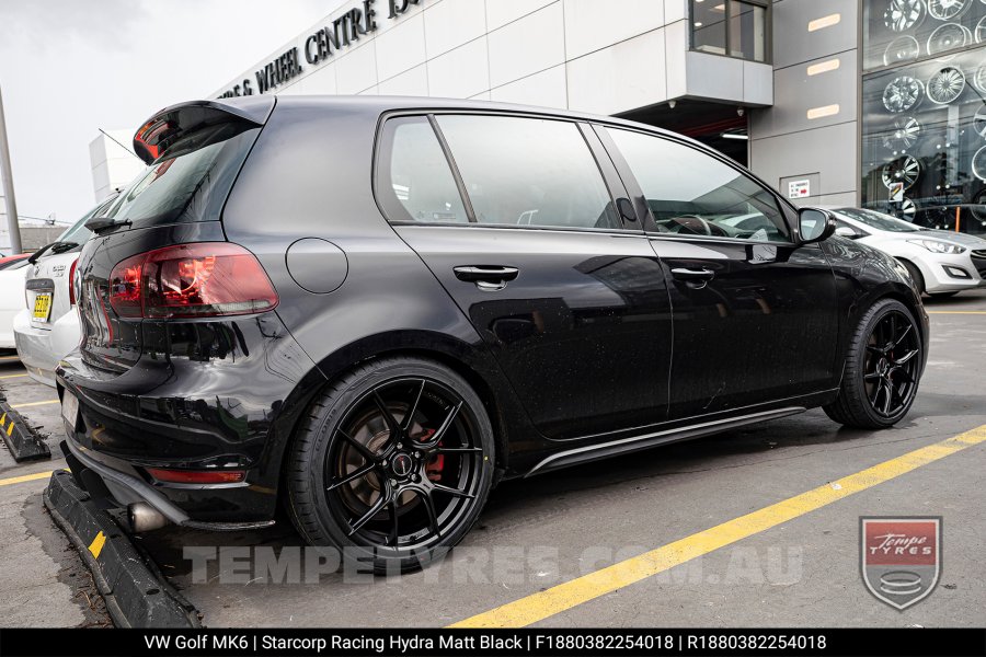 18x8.0 Starcorp Racing HYDRA on VW Golf