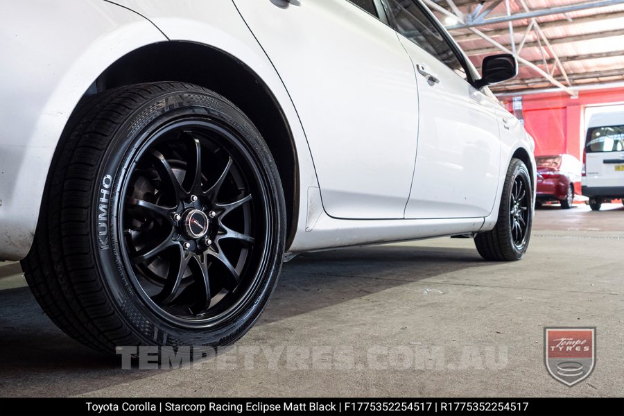 17x7.5 Starcorp Racing ECLIPSE on Toyota Corolla