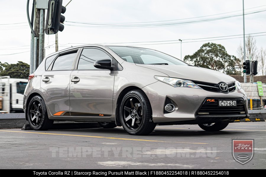 18x8.0 Starcorp Racing PURSUIT on Toyota Corolla