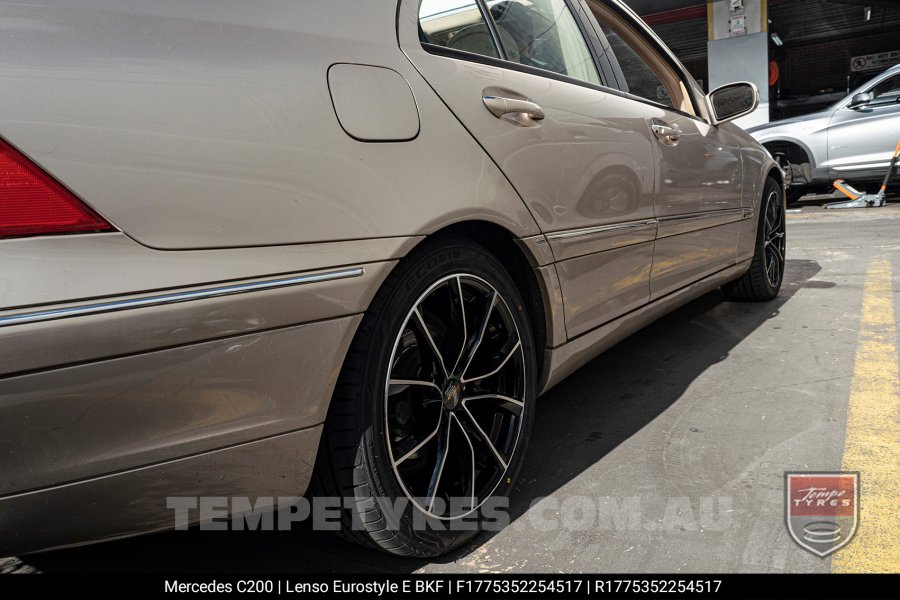 17x7.5 Lenso Eurostyle E ESE on Mercedes C-Class