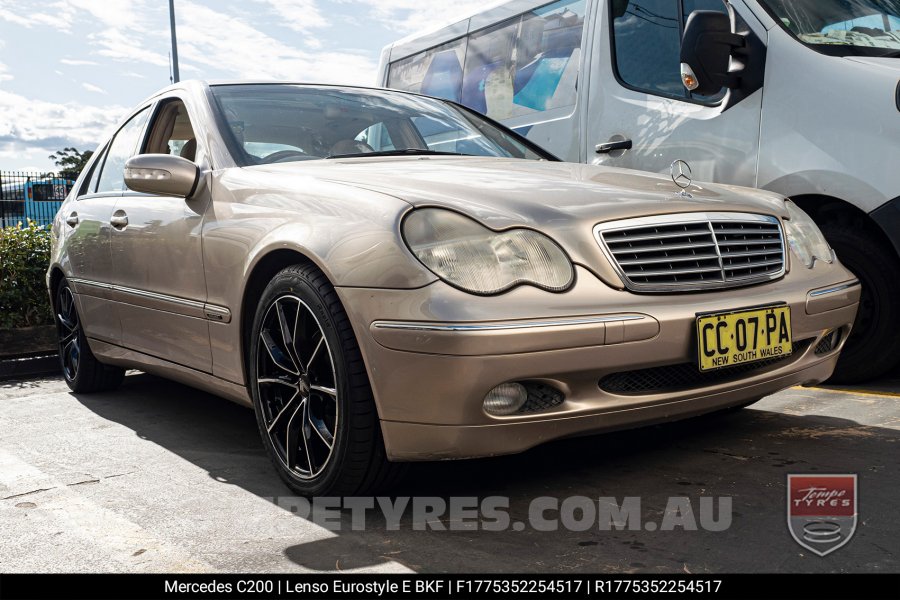 17x7.5 Lenso Eurostyle E ESE on Mercedes C-Class