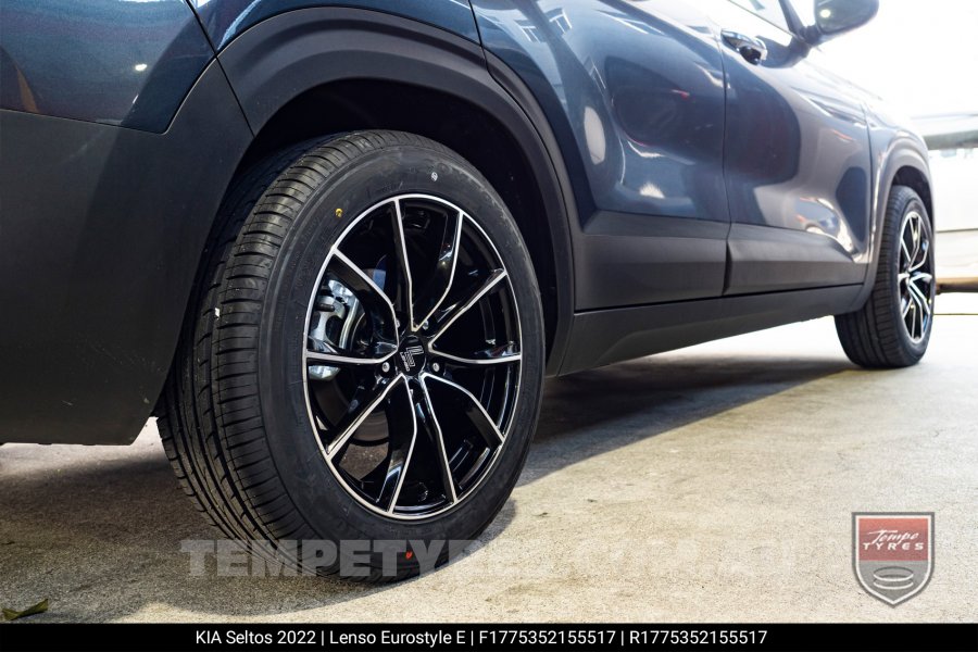 17x7.5 Lenso Eurostyle E ESE on KIA Seltos