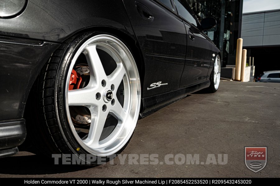 20x8.5 20x10 Walky Silver on Holden Commodore VT