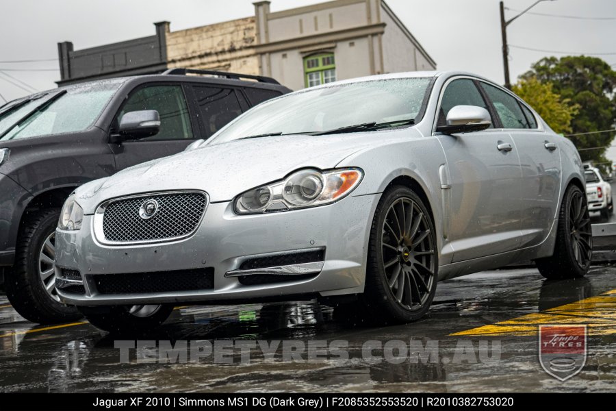 20x8.5 20x10 Simmons MS1 DG on Jaguar XF