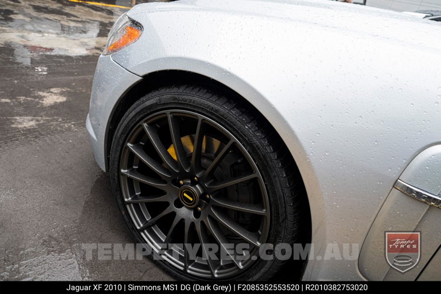 20x8.5 20x10 Simmons MS1 DG on Jaguar XF