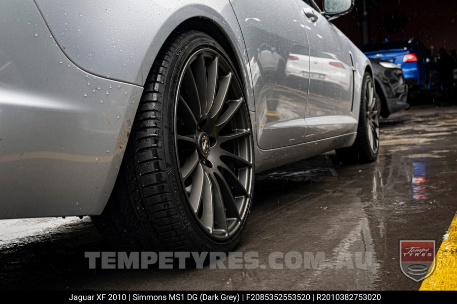 20x8.5 20x10 Simmons MS1 DG on Jaguar XF