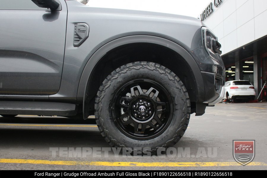 18x9.0 Grudge Offroad AMBUSH on Ford Ranger