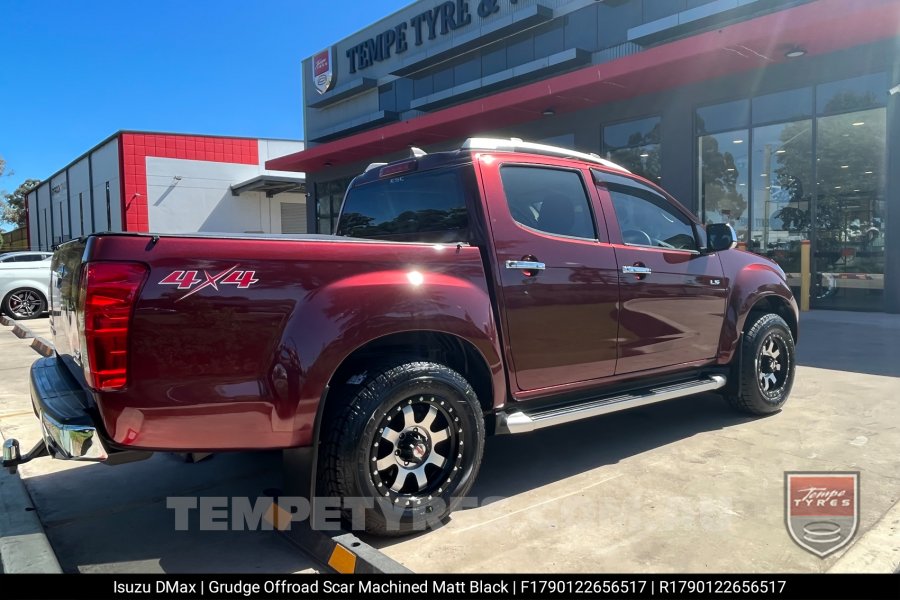 17x9.0 Grudge Offroad SCAR on Isuzu D-Max