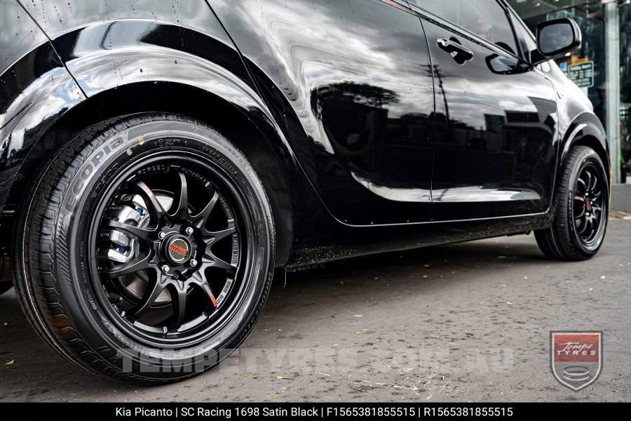 15x6.5 SC Racing 1698 on KIA Picanto