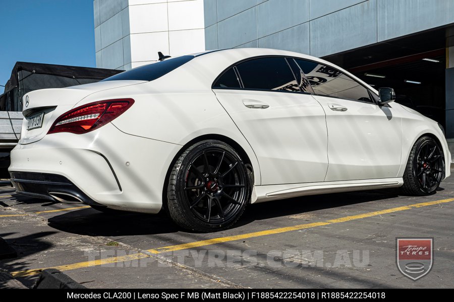 18x8.5 Lenso Spec F MB on Mercedes CL-Class