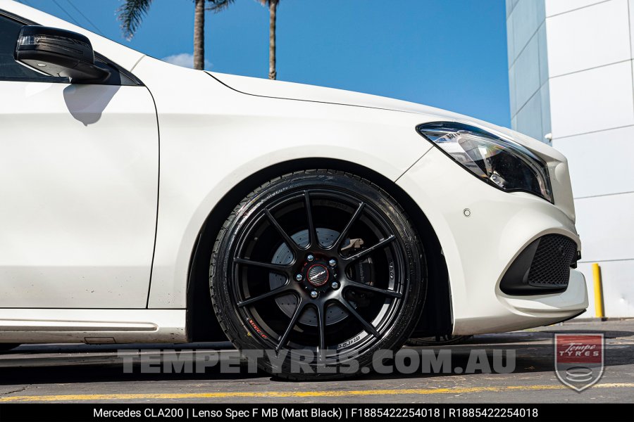 18x8.5 Lenso Spec F MB on Mercedes CL-Class