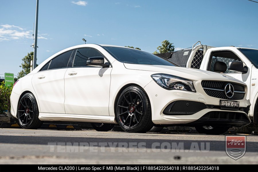 18x8.5 Lenso Spec F MB on Mercedes CL-Class