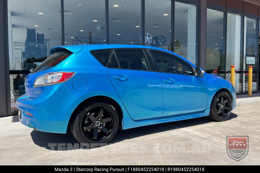 18x8.0 Starcorp Racing PURSUIT on Mazda 3