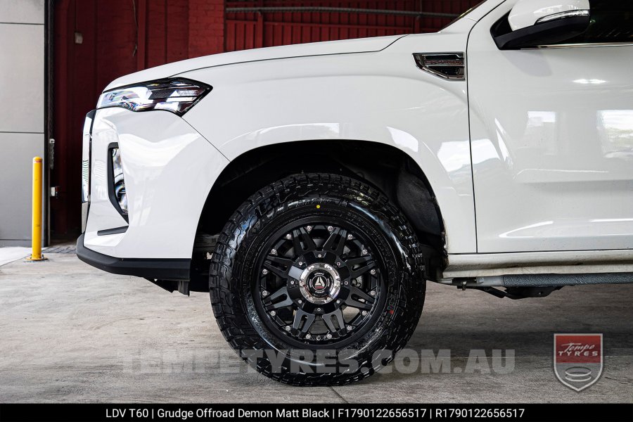 17x9.0 Grudge Offroad DEMON on LDV T60